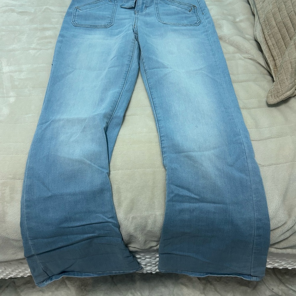 Altar'd State Light Blue Boot Cut Jeans